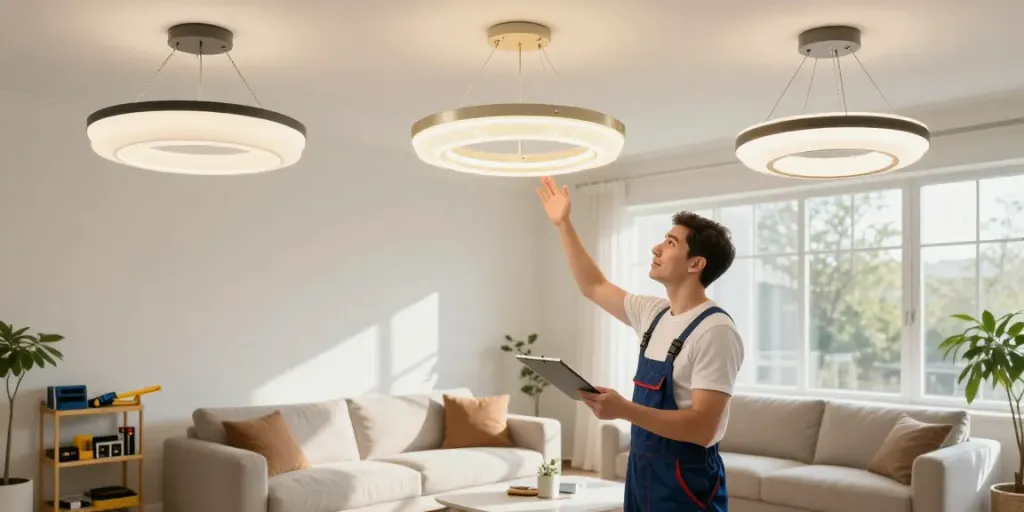 Expertul local în lustră living, alegând cele mai bune soluții pentru o iluminare modernă.